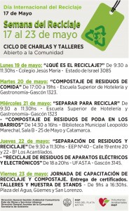 6- Volante Semana del reciclaje x4