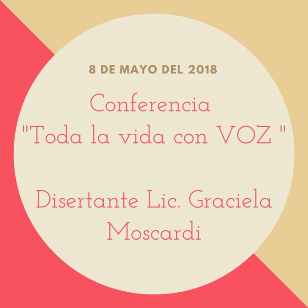 Conferencia "Toda la vida con VOZ"