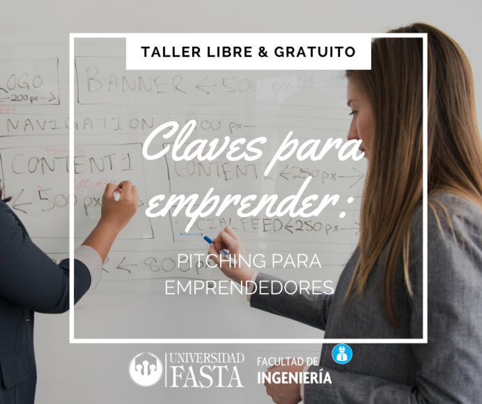 TALLER LIBRE & GRATUITO.  Claves para emprender: Pitching para Emprendedores.