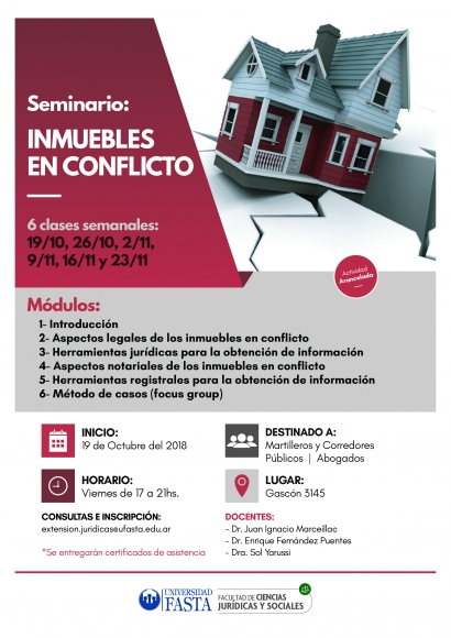 Seminario Interdisciplinario: Inmuebles en Conflicto