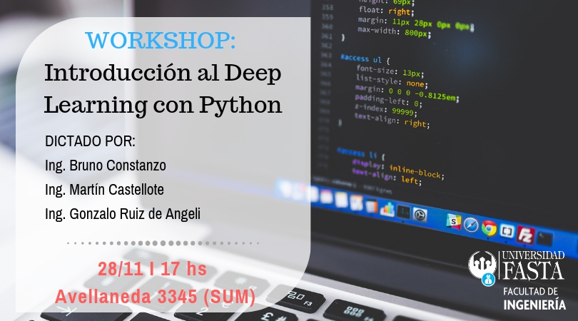 WORKSHOP - Introducción al Deep Learning con Python