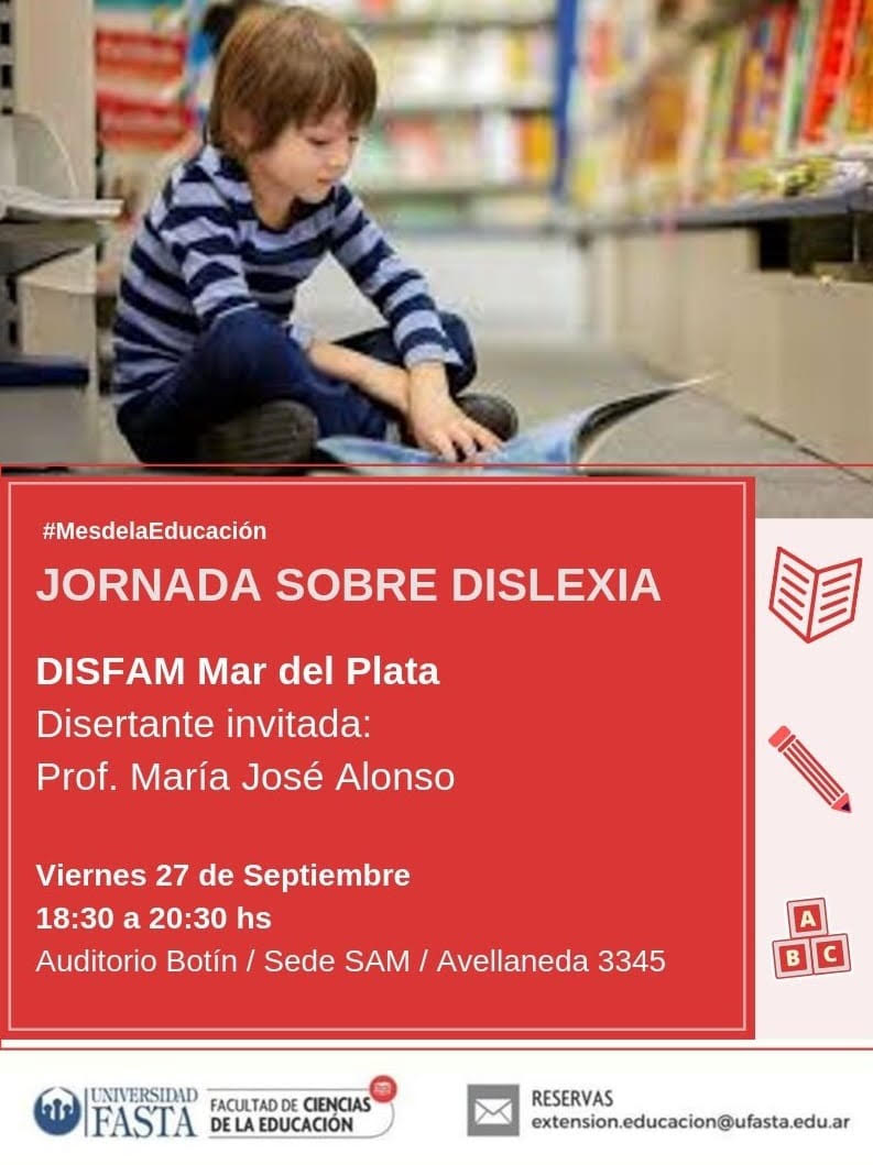 El Mes de la Educación: Jornada Sobre Dislexia