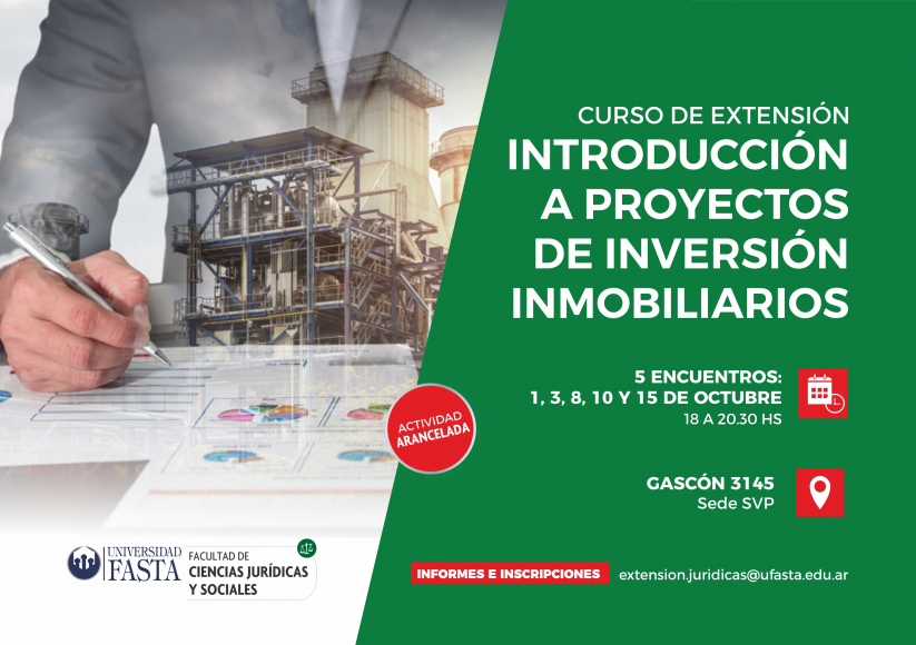 Introducción a proyectos de inversión inmobiliarios