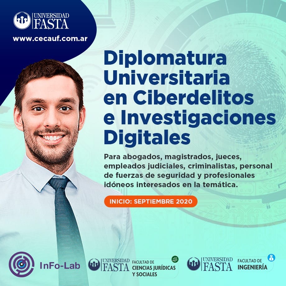 Diplomatura Universitaria en Ciberdelitos e Investigaciones Digitales