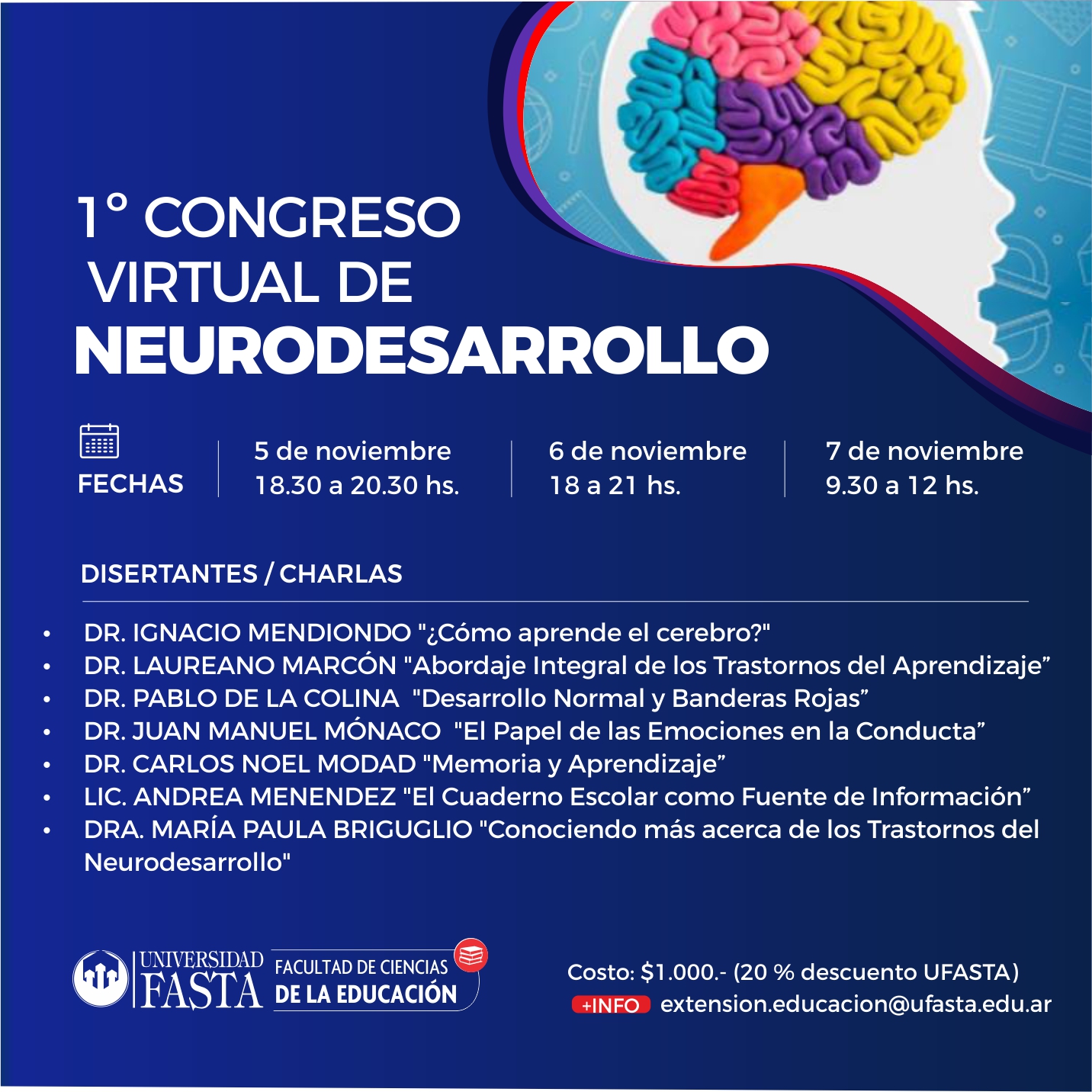 Primer Congreso Virtual de Neurodesarrollo