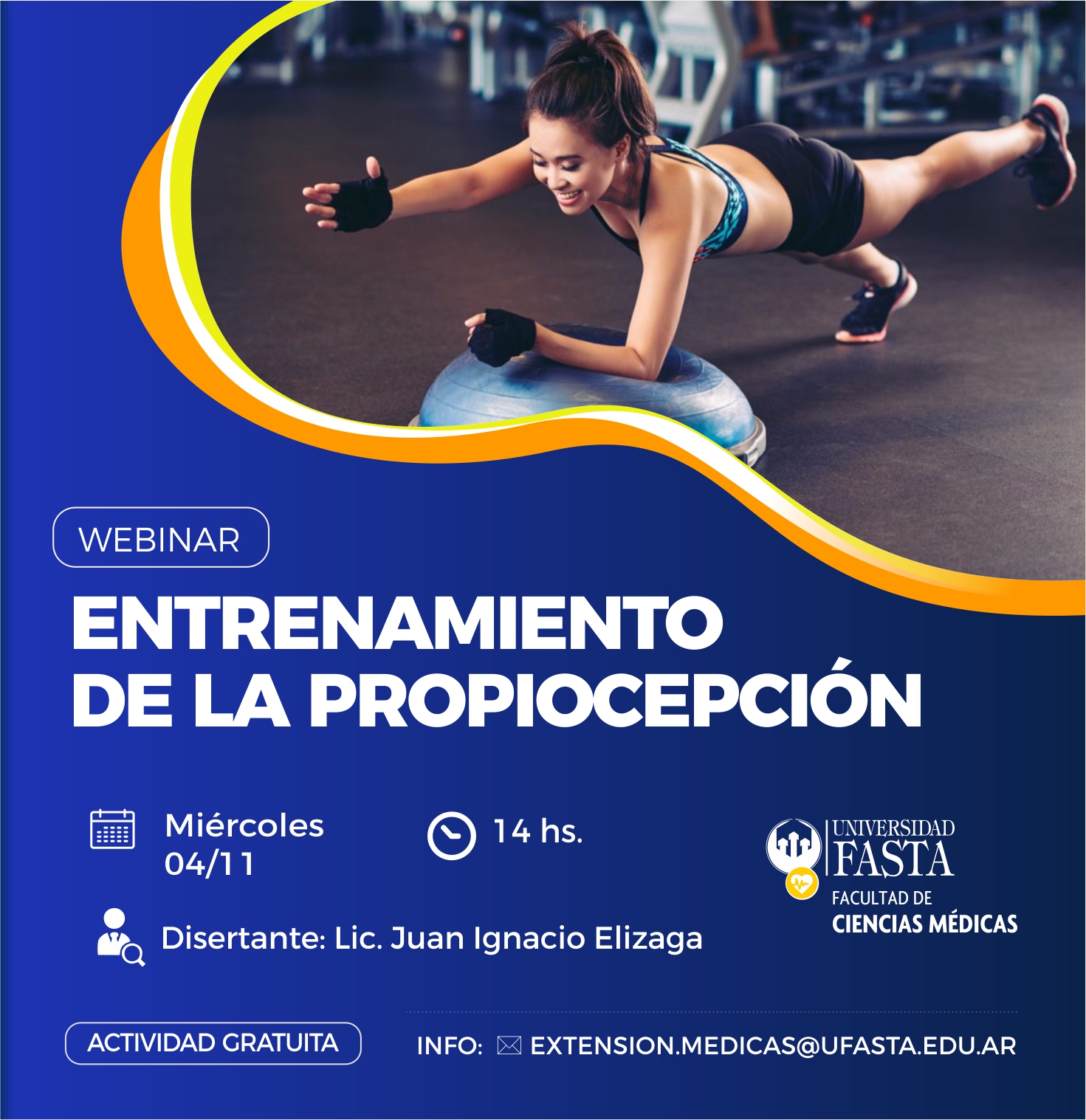 Webinar Gratuito - Entrenamiento de la Propiocepción