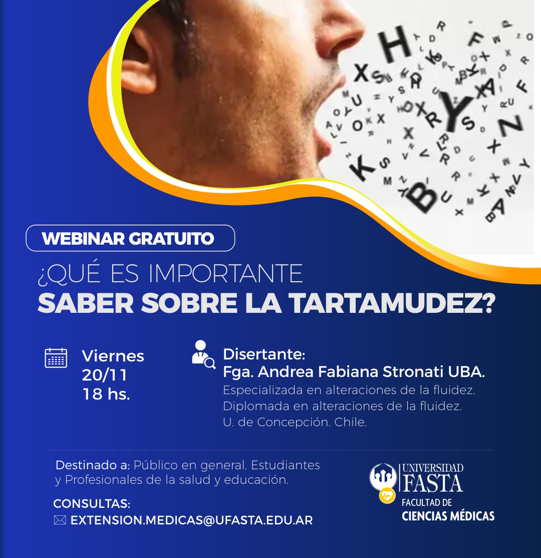 Webinar GRATUITO - ¿Qué es importante saber sobre la Tartamudez?