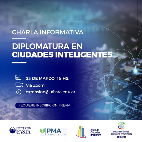 CHARLA INFORMATIVA "Diplomatura en Ciudades Inteligentes"