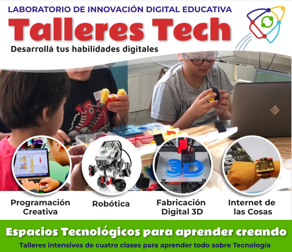 Talleres Tech - Desarrollá tus habilidades digitales