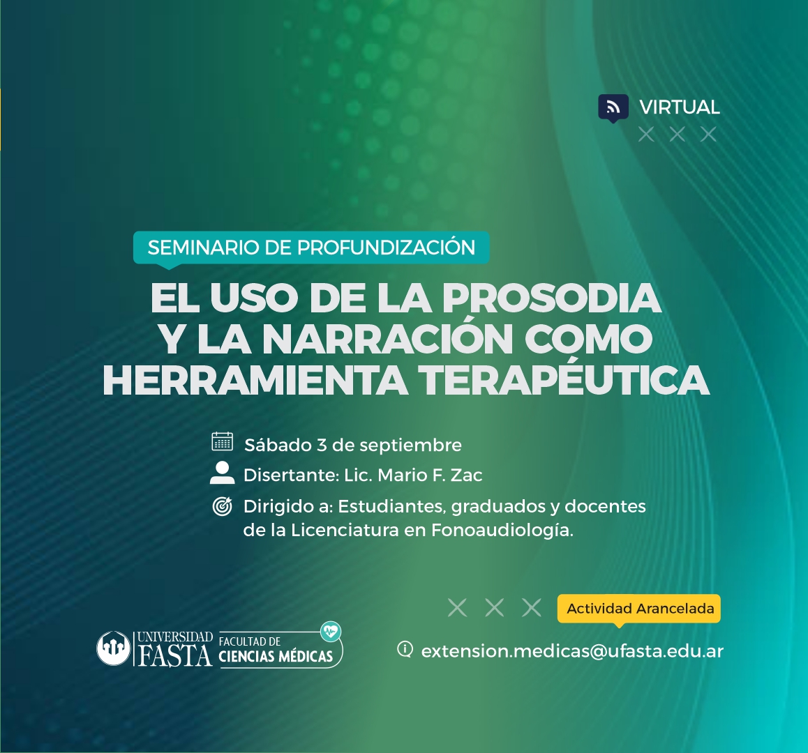 Seminario de Profundización "El uso de la prosodia y la narración como herramienta terapéutica"