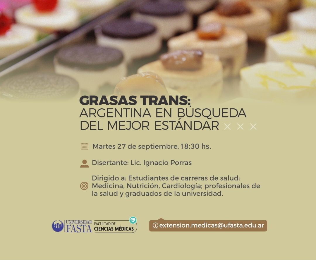 Webinar Grasas Trans: Argentina en búsqueda del mejor estándar