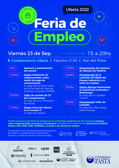 Feria de Empleo UFASTA edición 2022