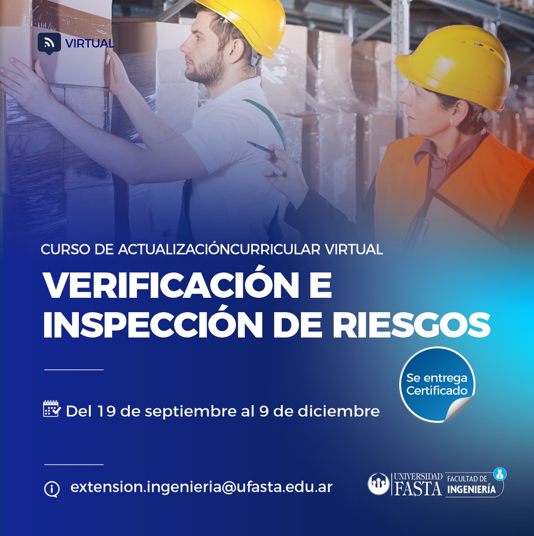 Curso de Actualización Curricular - Verificación e Inspección de Riesgos