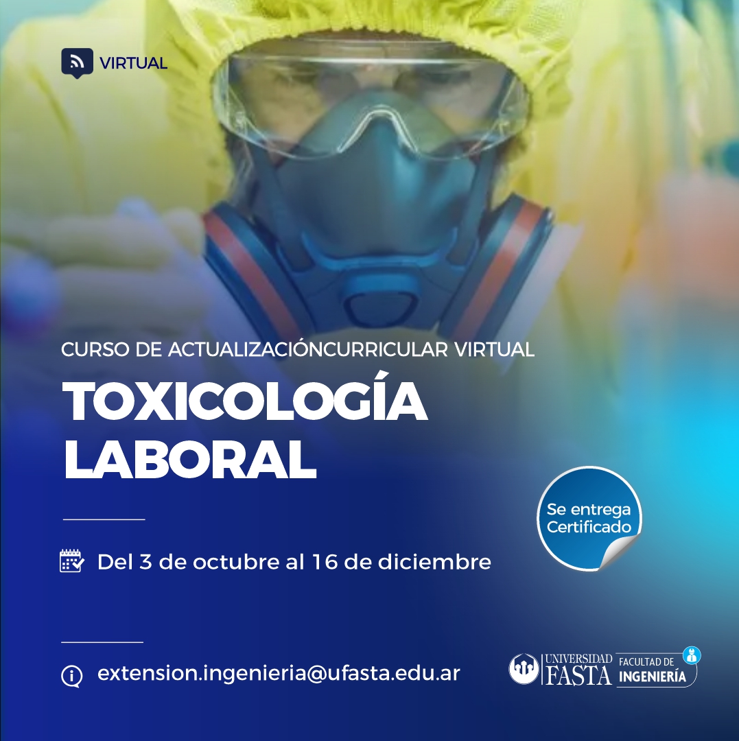 Curso de Actualización Curricular - Toxicología Laboral
