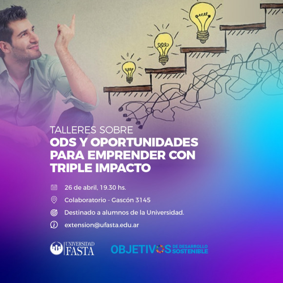 ODS y Oportunidades para Emprender con Triple Impacto