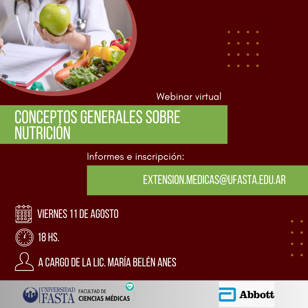 Webinar - Conceptos Generales Sobre Nutrición