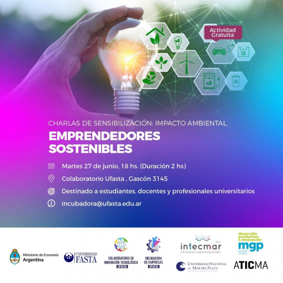 Taller de Sensibilización Emprendedores Sostenibles.