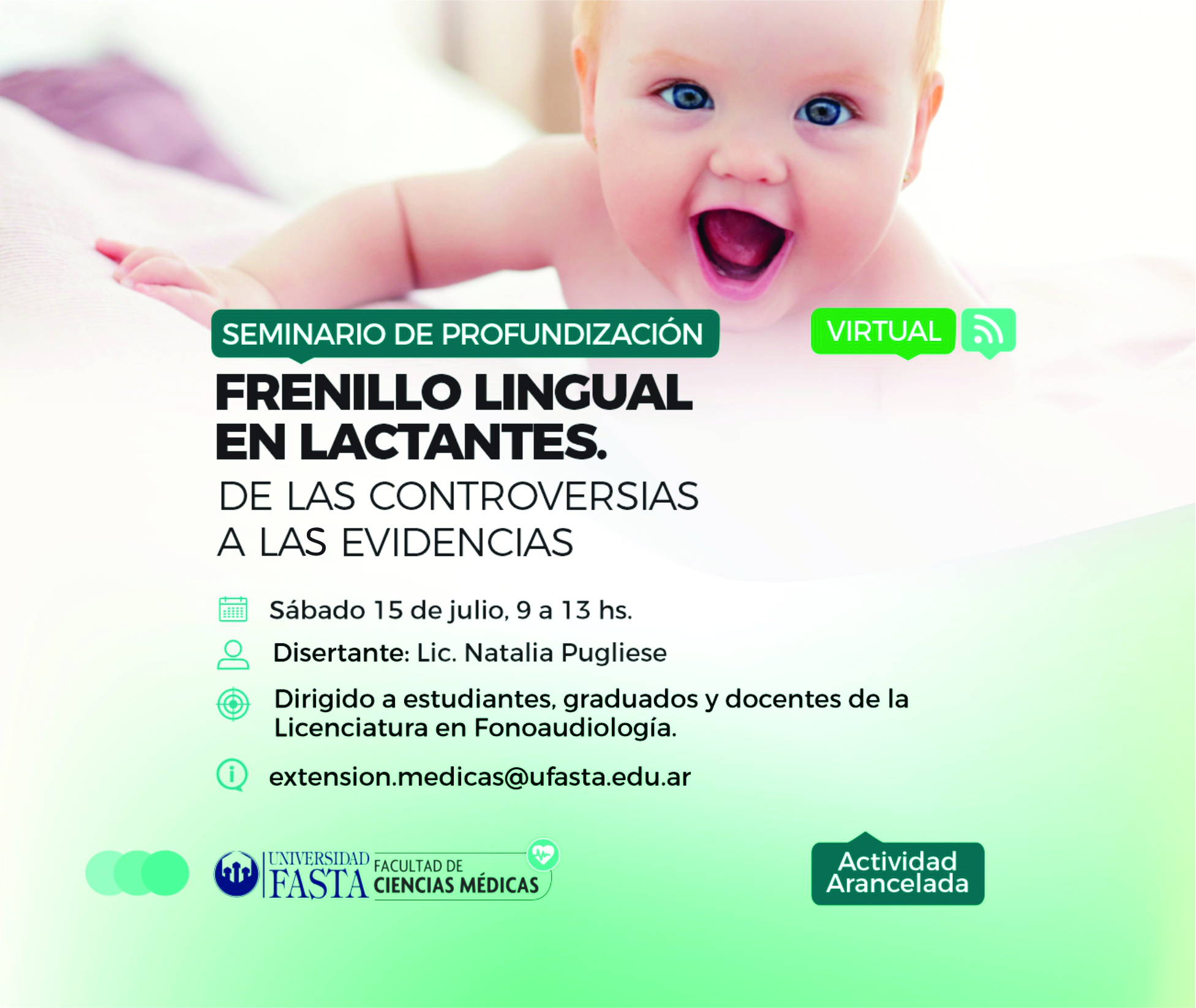Seminario de Profundización "Frenillo Lingual en Lactantes. De las controversias a la evidencias"