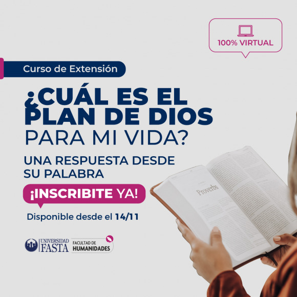 Curso: "¿Cuál es el Plan de Dios para mi vida? Una respuesta desde su Palabra"