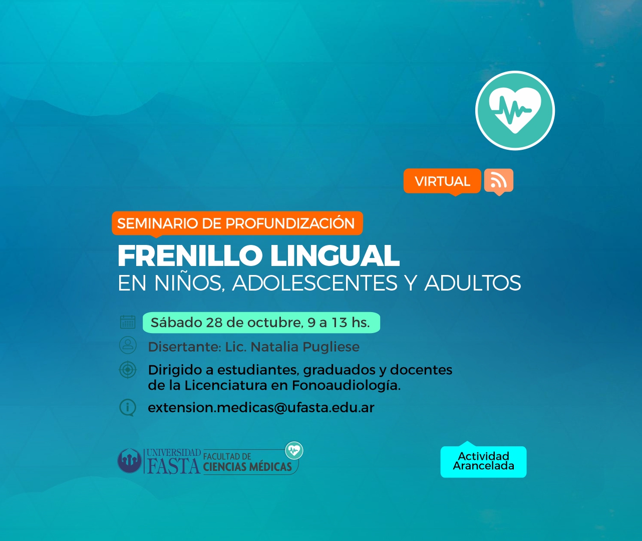Seminario de Profundización "Frenillo lingual en niños, adolescentes y adultos"