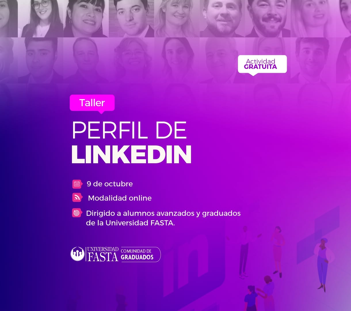 Taller “Introducción al Armado y Optimización del Perfil Profesional en LinkedIn”