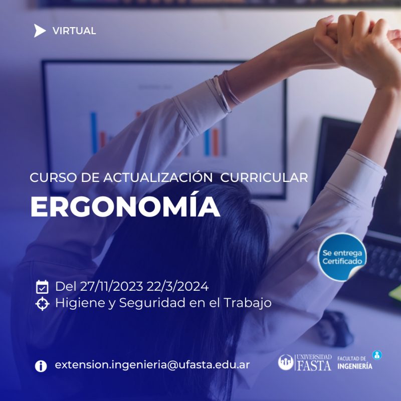 Curso de Actualización Curricular - Ergonomía