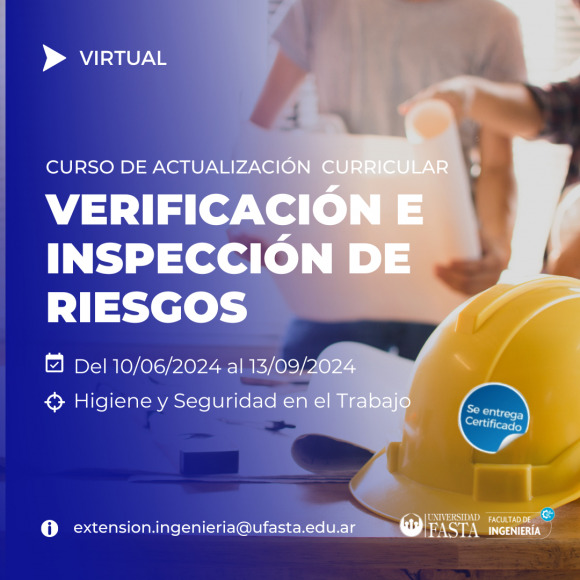 Curso de Actualización Curricular - Verificación e Inspección de Riesgos