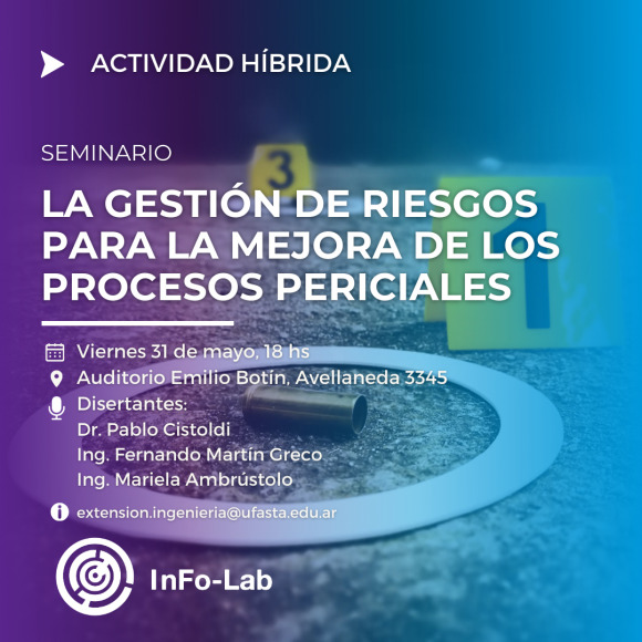 SEMINARIO - La gestión de riesgos para la mejora de los procesos periciales