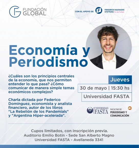 Charla sobre Economia y periodismo