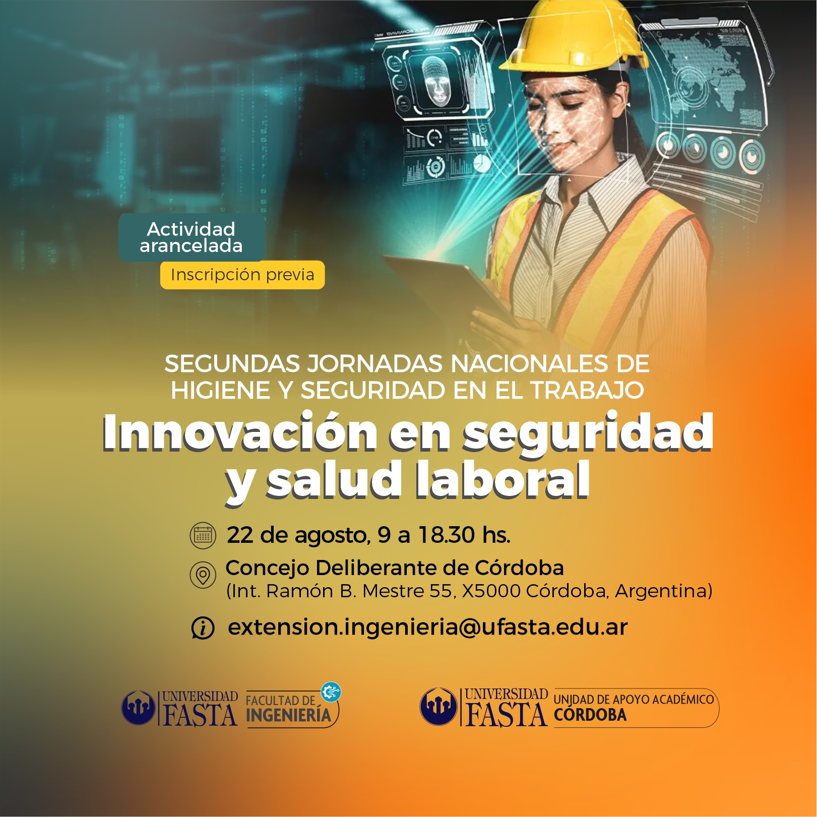 Jornadas Nacionales de Higiene y Seguridad en el Trabajo: innovación en seguridad y salud laboral