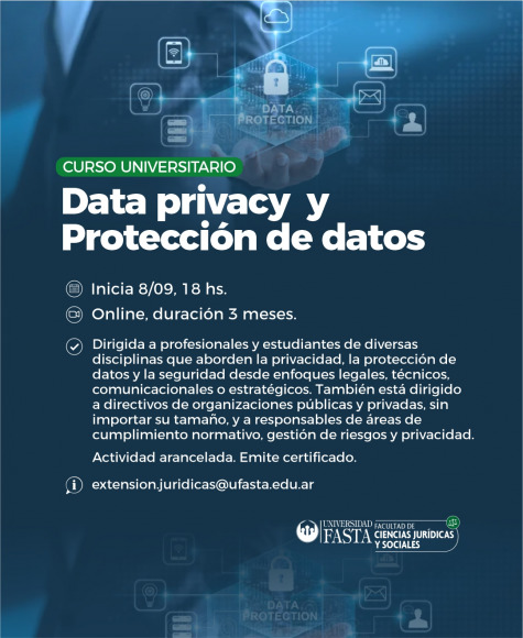 Curso Universitario en Data Privacy y Protección de Datos. Enfoques Globales y Aplicaciones Prácticas.