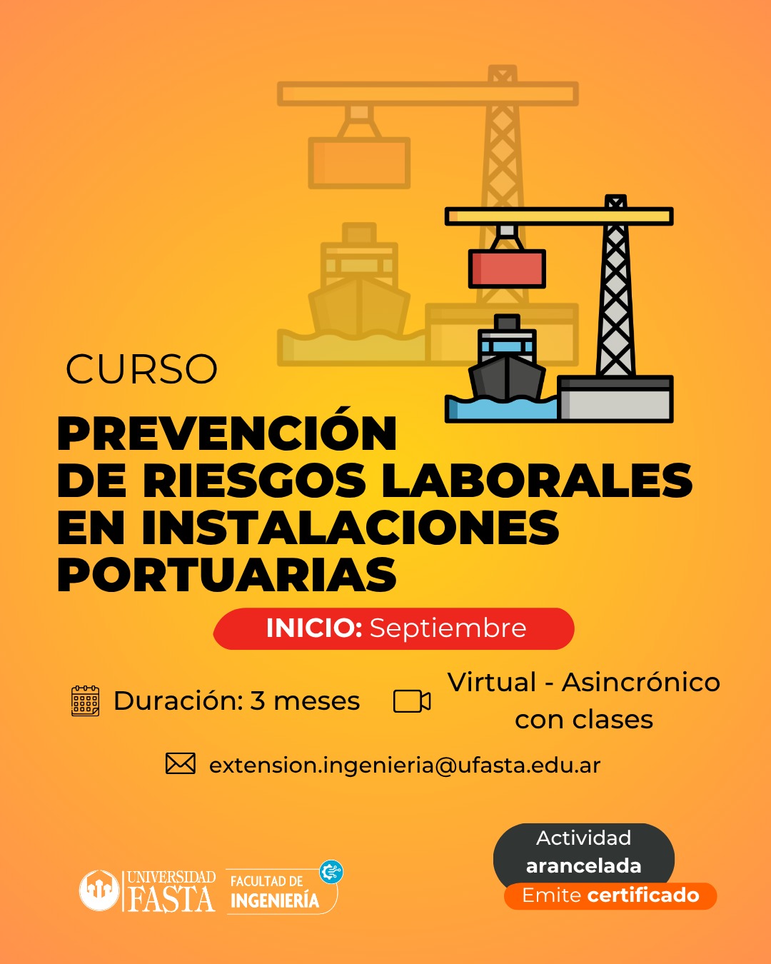 Curso - Prevención de Riesgos Laborales en Instalaciones Portuarias