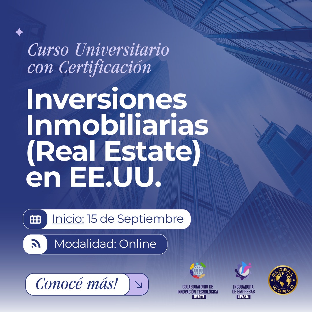 Curso Introducción a las Inversiones (Real Estate) en EE.UU.