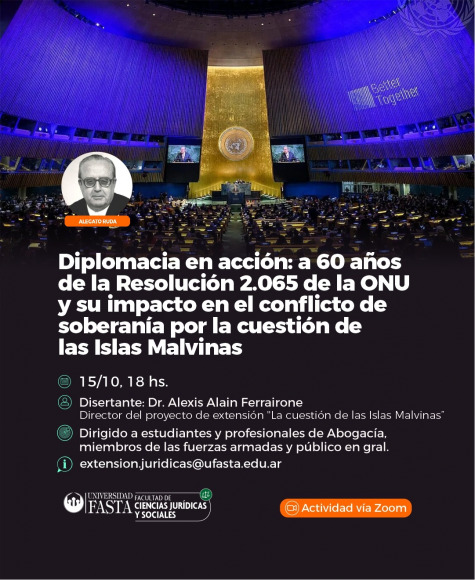 Diplomacia en acción: a 60 años de la Resolución 2.065 de la ONU y su impacto en el conflicto de soberanía por la cuestión de las Islas Malvinas