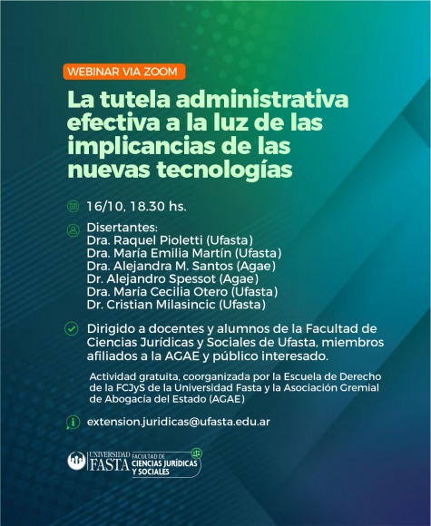 La tutela administrativa efectiva a la luz de las implicancias de las nuevas tecnologías