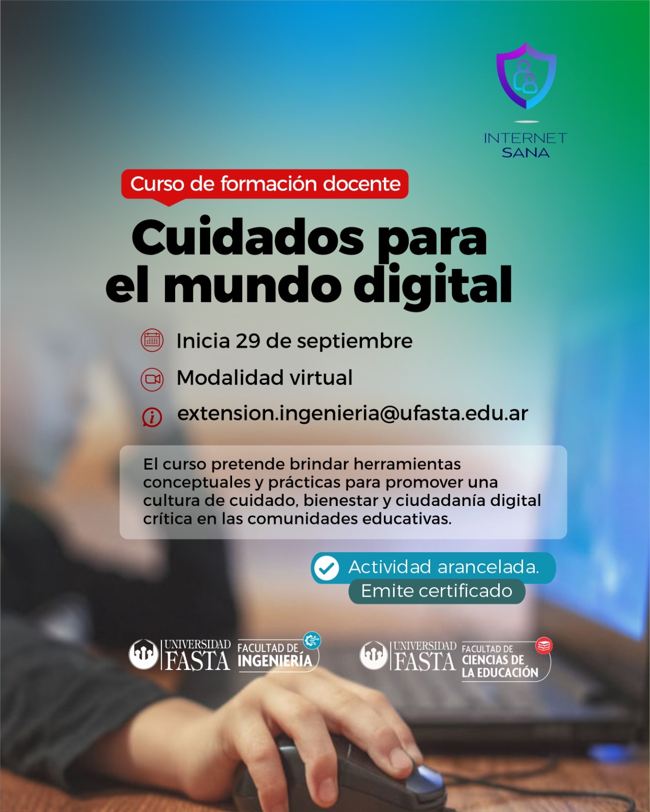 Curso - Cuidados para  el mundo digital