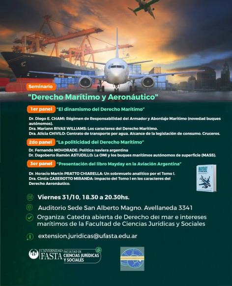 Seminario "Derecho Marítimo y Aeronáutico"