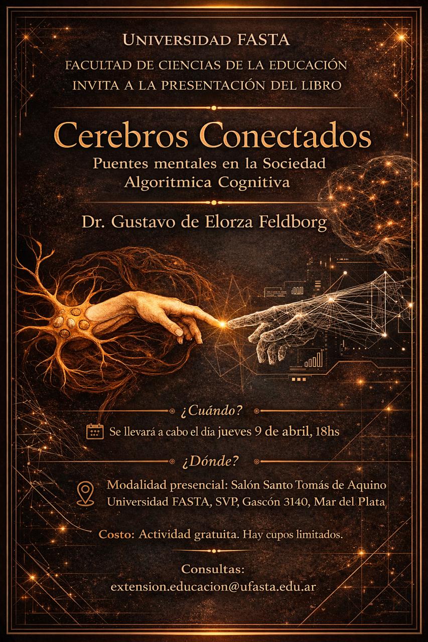 Presentación del Libro: Cerebros Conectados - Puentes Mentales en la Sociedad Algorítmica Cognitiva