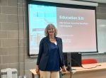 Andrea Insaurralde participó de un congreso de Universidades en el Mary Immaculate College