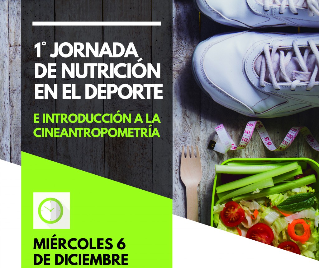 Afiche Jornada de nutricion en el deporte111